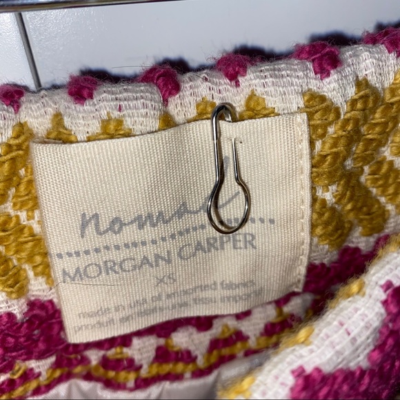 Anthropologie nomad multicolor stripe cotton skirt - Picture 8 of 10